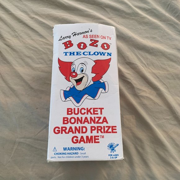 Toys Bozo The Clown Bucket Bonanza Grand Prize Game 205 Poshmark